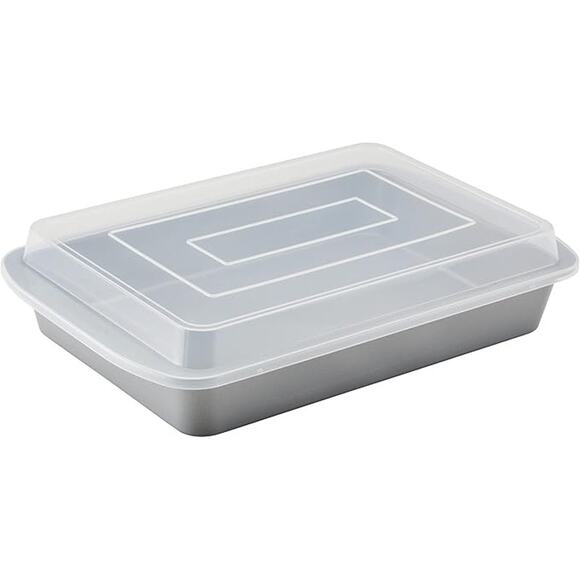 GoldenBake Bakeware Nonstick Baking Pan/Cake Pan with Lid - Picture 1 of 6